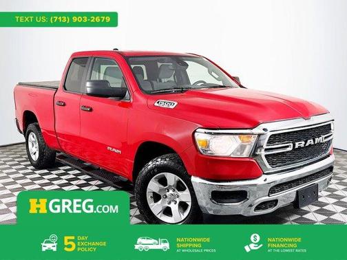 Flame Red Clearcoat 2022 RAM 1500 Tradesman Truck