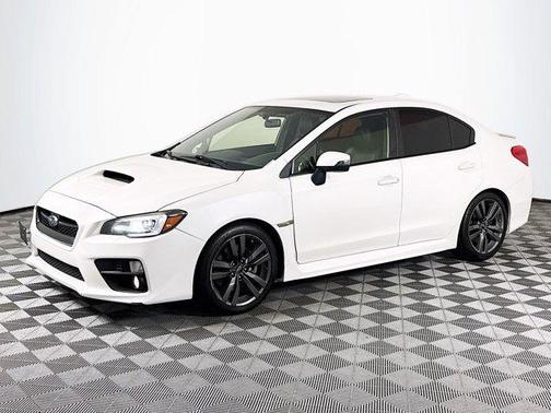 Crystal White Pearl 2017 Subaru WRX Limited