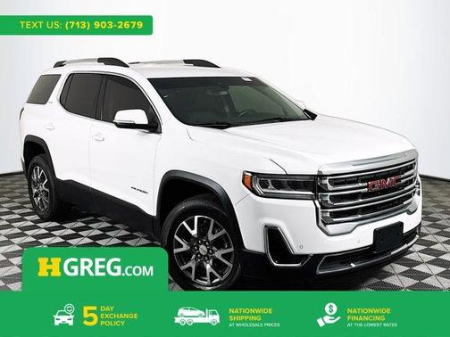 Summit White 2023 GMC Acadia SLE