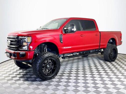 Red Metallic 2021 Ford F-250 Lariat