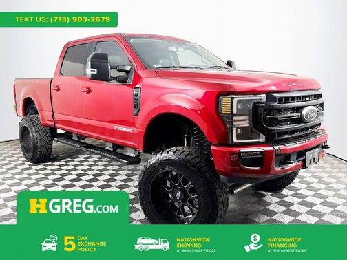 Red Metallic 2021 Ford F-250 Lariat