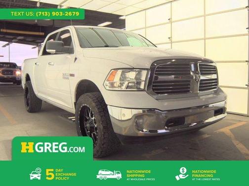 Bright White Clearcoat 2017 RAM 1500 Big Horn