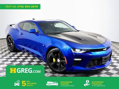 Hyper Blue Metallic 2018 Chevrolet Camaro 1SS
