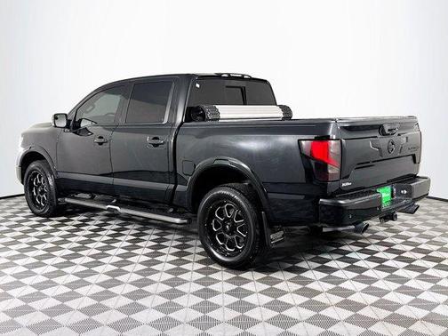 Black 2021 Nissan Titan Platinum Reserve