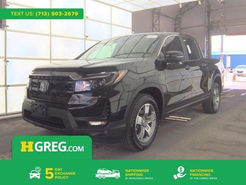 Crystal Black Pearl 2025 Honda Ridgeline RTL