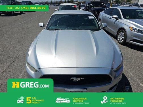 Ingot Silver Metallic 2017 Ford Mustang EcoBoost Premium