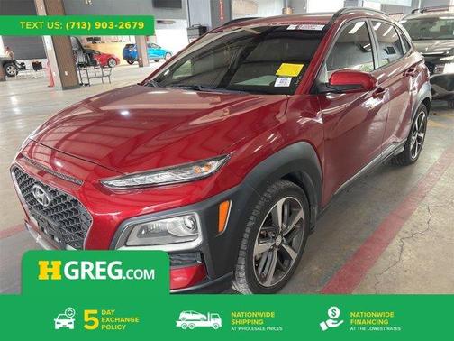 Pulse Red 2021 Hyundai KONA Limited
