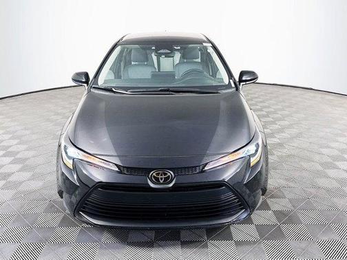 Midnight Black Metallic 2025 Toyota Corolla LE
