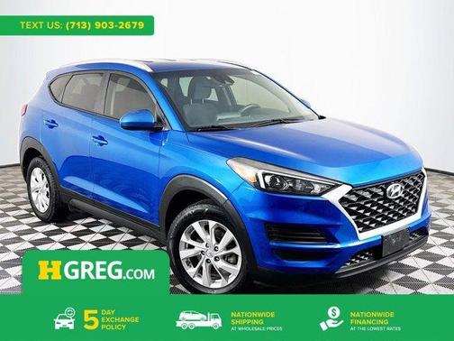 Aqua Blue 2020 Hyundai TUCSON Value
