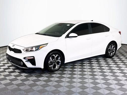 Clear White 2020 Kia Forte LXS
