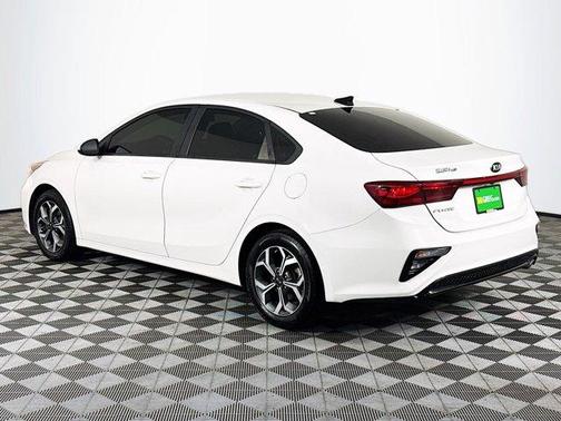 Clear White 2020 Kia Forte LXS