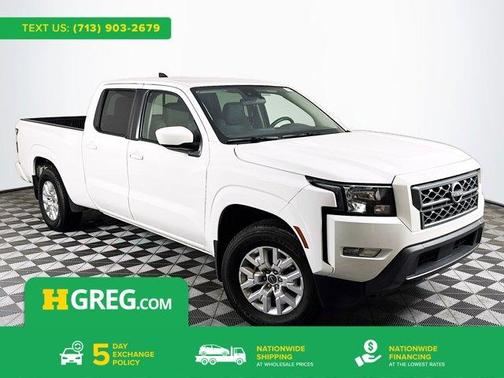 Glacier White 2023 Nissan Frontier SV
