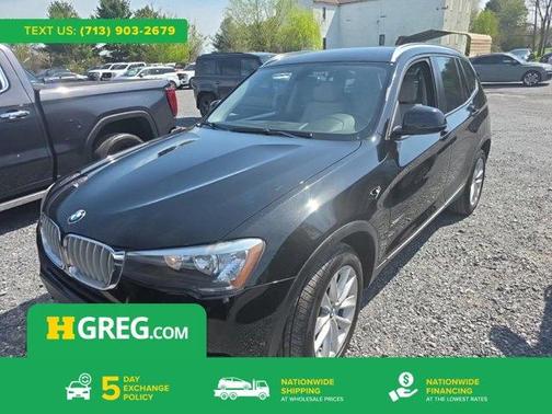 Jet Black 2017 BMW X3 xDrive28i