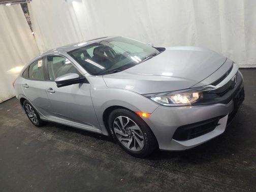 Lunar Silver Metallic 2018 Honda Civic EX