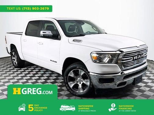 Bright White Clearcoat 2024 RAM 1500 Laramie