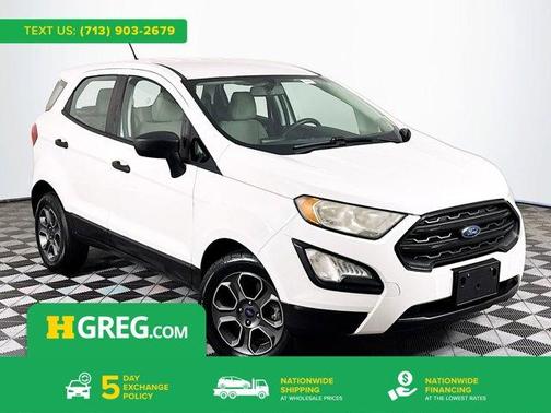 Diamond White 2018 Ford EcoSport S
