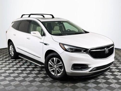 White Frost Tri-Coat 2019 Buick Enclave Essence