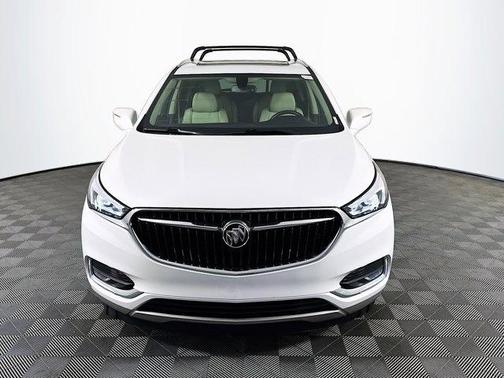 White Frost Tri-Coat 2019 Buick Enclave Essence