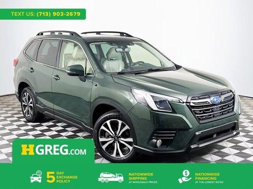 Cascade Green Silica 2023 Subaru Forester Limited