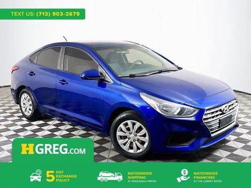 Admiral Blue 2019 Hyundai Accent SE