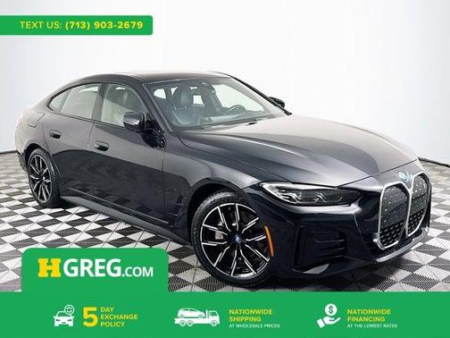 Black Sapphire Metallic 2023 BMW i4 Gran Coupe eDrive40