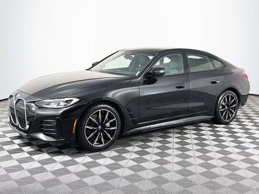 Black Sapphire Metallic 2023 BMW i4 Gran Coupe eDrive40