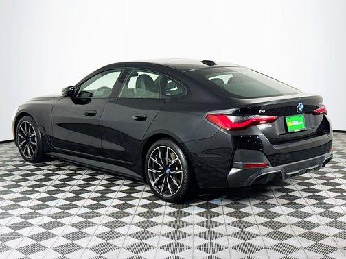 Black Sapphire Metallic 2023 BMW i4 Gran Coupe eDrive40