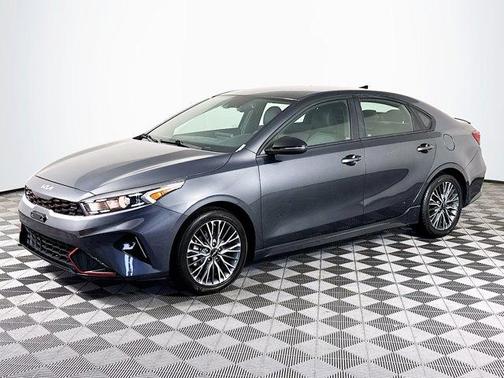 Gravity Gray 2022 Kia Forte GT-Line