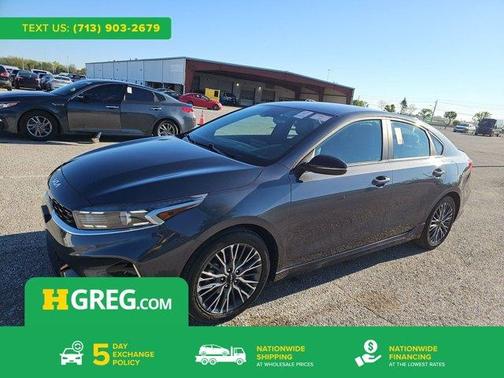 Gravity Gray 2022 Kia Forte GT-Line