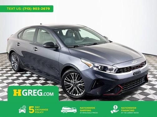 Gravity Gray 2022 Kia Forte GT-Line