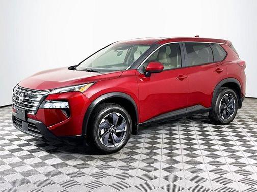Scarlet Ember 2025 Nissan Rogue SV