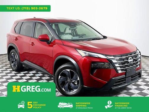 Scarlet Ember 2025 Nissan Rogue SV