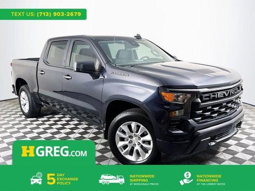 Dark Ash Metallic 2023 Chevrolet Silverado 1500 Custom