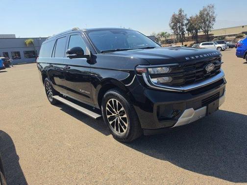 Agate Black Metallic 2025 Ford Expedition Max Platinum