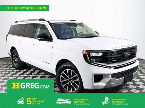 Oxford White 2025 Ford Expedition Max Platinum