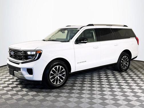 Oxford White 2025 Ford Expedition Max Platinum