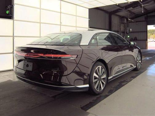 Burgundy 2022 Lucid Air Grand Touring