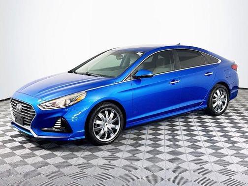Electric Blue 2018 Hyundai SONATA SEL