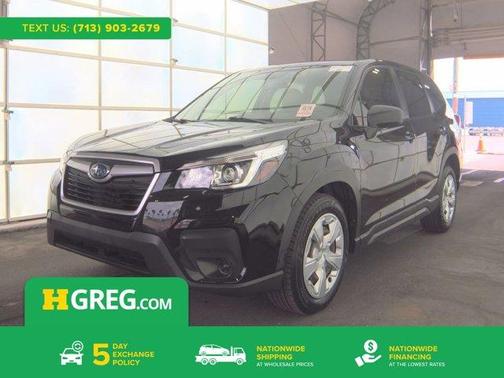 Crystal Black Silica 2020 Subaru Forester