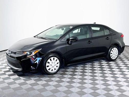 Midnight Black Metallic 2025 Toyota Corolla LE