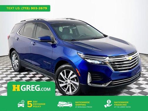 Blue Glow Metallic 2022 Chevrolet Equinox Premier