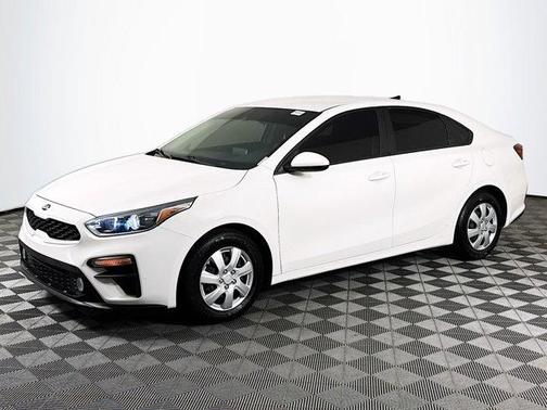 Clear White 2021 Kia Forte FE