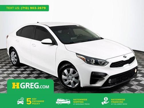 Clear White 2021 Kia Forte FE