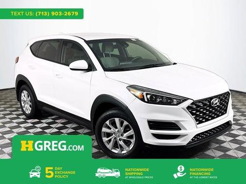 White Cream 2021 Hyundai TUCSON SE