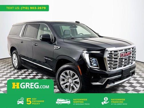 Onyx Black 2025 GMC Yukon XL Denali
