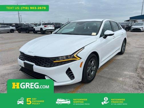 Glacial White Pearl 2023 Kia K5 LXS