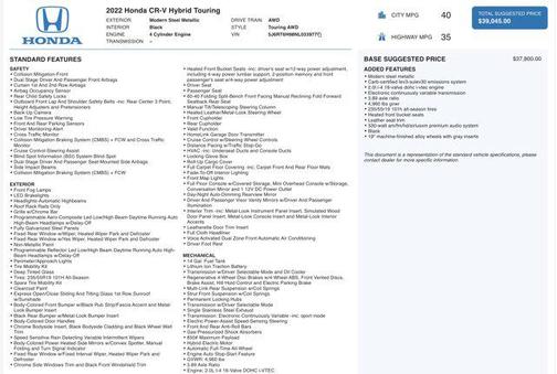 2022 Honda CR-V Hybrid Touring