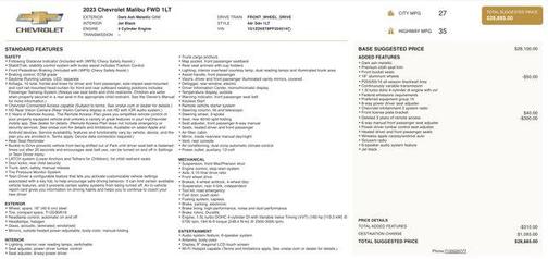 2023 Chevrolet Malibu FWD 1LT