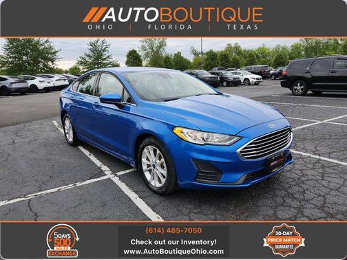 VELOCITY BLUE 2020 Ford Fusion SE