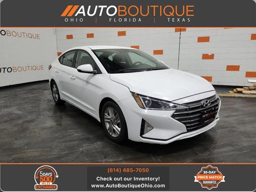 Quartz White Pearl 2020 Hyundai ELANTRA SEL